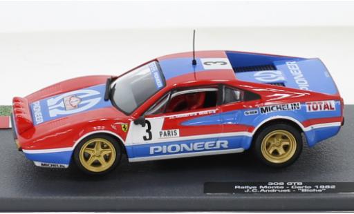 Diecast model cars Ferrari 308 1/43 SpecialC GTB No.3 Rallye WM Rallye Monte Carlo 1982 Ferrari 308 1/43 SpecialC GTB No.3 Rallye WM Rallye Monte Carlo 1982 diecast model cars