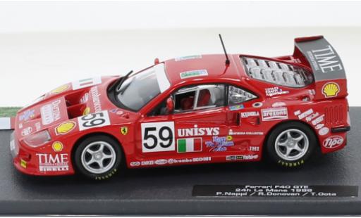 Diecast model cars Ferrari F40 1/43 SpecialC GTE No.59 24h Le Mans 1996 Ferrari F40 1/43 SpecialC GTE No.59 24h Le Mans 1996 diecast model cars