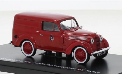 Diecast model cars Renault Juvaquatre 1/43 SpecialC Fourgonette Sapeurs Pompiers (F) 1953 Renault Juvaquatre 1/43 SpecialC Fourgonette Sapeurs Pompiers (F) 1953 diecast model cars
