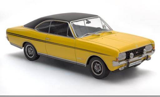 Diecast model cars Opel Commodore 1/24 SpecialC A GS/E Coupe yellow/black 1970 Opel Commodore 1/24 SpecialC A GS/E Coupe yellow/black 1970 diecast model cars