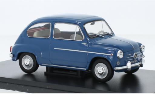 Diecast model cars Fiat 600 1/24 SpecialC .-132 D (1.Serie) blue 1960 Fiat 600 1/24 SpecialC .-132 D (1.Serie) blue 1960 diecast model cars