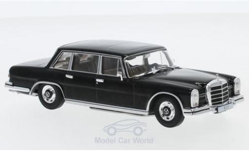 Diecast model cars Mercedes 600 1/43 SpecialC (W100) black 1964 ohne Vitrine Mercedes 600 1/43 SpecialC (W100) black 1964 ohne Vitrine diecast model cars