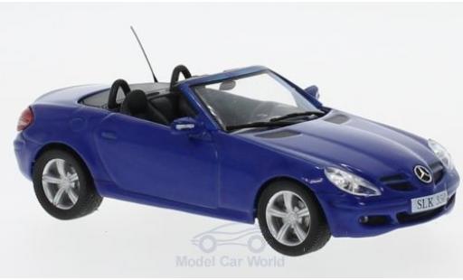 Mercedes Classe SLK 1/43 SpecialC SLK 350 (R171) blue 2004 ohne Vitrine diecast model cars