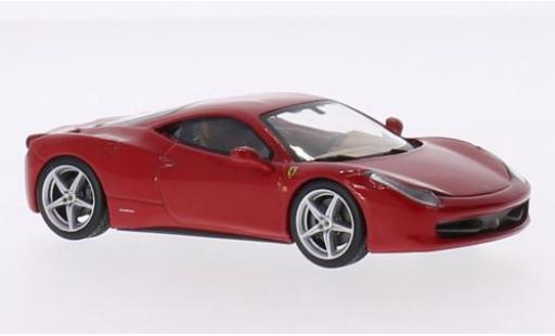 Diecast model cars Ferrari 458 1/43 SpecialC Italia red 2009 sans Vitrine Ferrari 458 1/43 SpecialC Italia red 2009 sans Vitrine diecast model cars