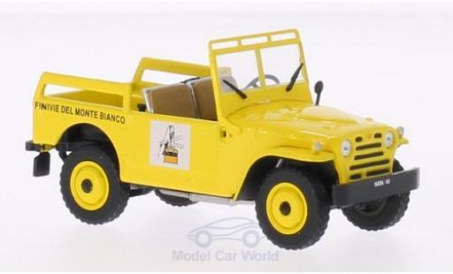 Diecast model cars Fiat Campagnola 1/43 SpecialC Funnivie Del Monte Bianco 1963 ohne Vitrine Fiat Campagnola 1/43 SpecialC Funnivie Del Monte Bianco 1963 ohne Vitrine diecast model cars