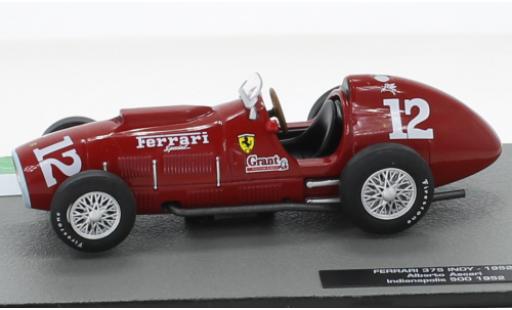 Diecast model cars Ferrari 375 1/43 SpecialC Indy No.12 Indianapolis 500 1952 Ferrari 375 1/43 SpecialC Indy No.12 Indianapolis 500 1952 diecast model cars