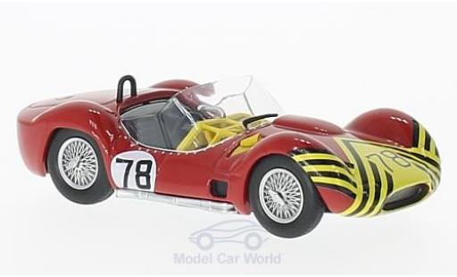 Diecast model cars Maserati Tipo 1/43 SpecialC 61 RHD No.78 Nassau Trophy 1961 B.Schroeder ohne Vitrine Maserati Tipo 1/43 SpecialC 61 RHD No.78 Nassau Trophy 1961 B.Schroeder ohne Vitrine diecast model cars