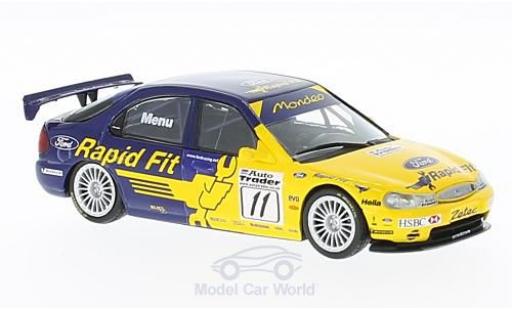 Diecast model cars Ford Mondeo 1/43 SpecialC Zetec No.11 Team BTCC 2000 A. Menu ohne Vitrine Ford Mondeo 1/43 SpecialC Zetec No.11 Team BTCC 2000 A. Menu ohne Vitrine diecast model cars