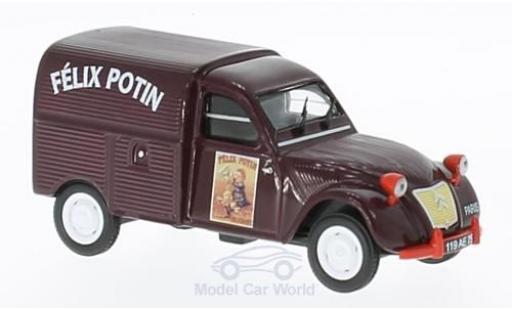 Diecast model cars Citroen 2CV 1/43 SpecialC Felix Potin mit Figur Citroen 2CV 1/43 SpecialC Felix Potin mit Figur diecast model cars