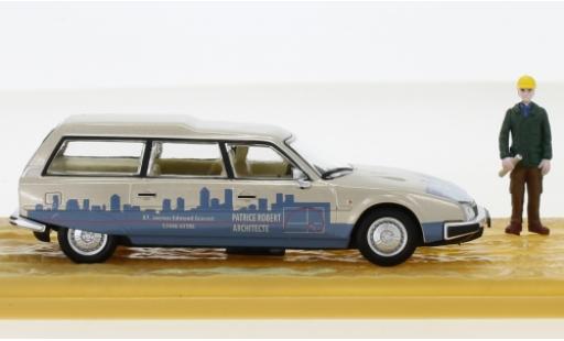 Diecast model cars Citroen CX 1/43 SpecialC Break Patrice Robert Architecte mit Figur ohne Vitrine Citroen CX 1/43 SpecialC Break Patrice Robert Architecte mit Figur ohne Vitrine diecast model cars