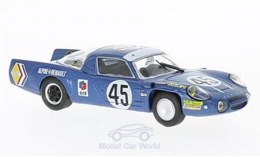 Diecast model cars Alpine A210 1/18 SpecialC Renault A 210 No.45 Société des Automobiles 24h Le Mans 1969 J-C.Killy/B.Wollek Alpine A210 1/18 SpecialC Renault A 210 No.45 Société des Automobiles 24h Le Mans 1969 J-C.Killy/B.Wollek diecast model cars