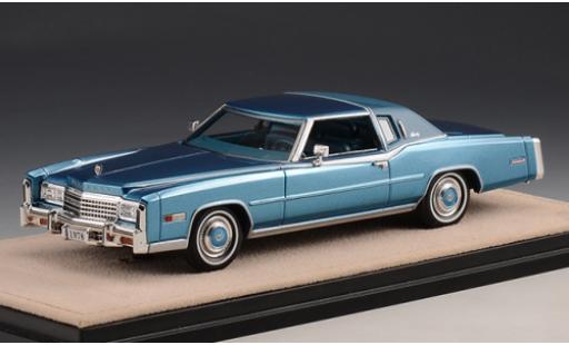 Diecast model cars Cadillac Eldorado 1/43 Stamp Models Biarritz metallic blue 1978 Cadillac Eldorado 1/43 Stamp Models Biarritz metallic blue 1978 diecast model cars