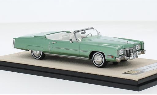 Diecast model cars Cadillac Eldorado 1/18 Stamp Models Cabriolet metallise grün 1972 1:18 Cadillac Eldorado 1/18 Stamp Models Cabriolet metallise grün 1972 1:18 diecast model cars