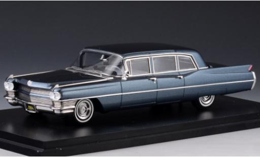 Cadillac Fleetwood 1/43 Stamp Models 75 Limousine metallic blue 1964 diecast model cars