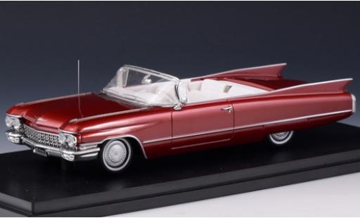 Diecast model cars Cadillac Series 62 1/43 Stamp Models Convertible metallic red 1960 Cadillac Series 62 1/43 Stamp Models Convertible metallic red 1960 diecast model cars