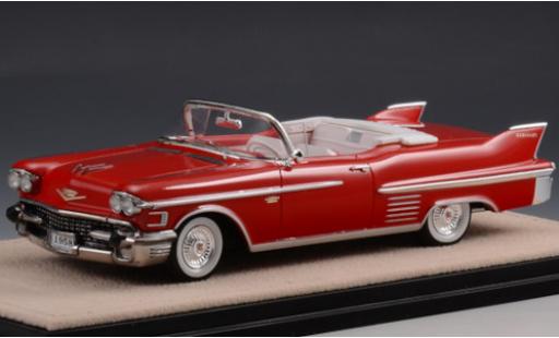 Diecast model cars Cadillac Series 62 1/43 Stamp Models Convertible red 1958 Cadillac Series 62 1/43 Stamp Models Convertible red 1958 diecast model cars