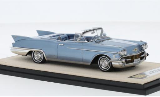 Diecast model cars Cadillac Eldorado 1/43 Stamp Models Biarritz Raindrop metallise blue clair 1958 Cadillac Eldorado 1/43 Stamp Models Biarritz Raindrop metallise blue clair 1958 diecast model cars