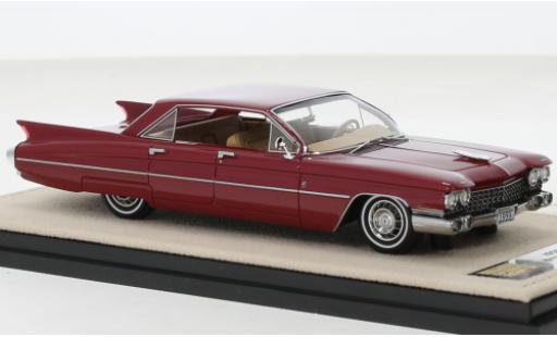 Diecast model cars Cadillac Eldorado 1/43 Stamp Models Brougham Pininfarina metallise red foncé 1959 Cadillac Eldorado 1/43 Stamp Models Brougham Pininfarina metallise red foncé 1959 diecast model cars