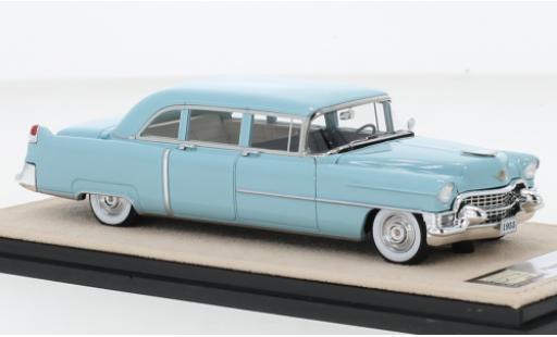Diecast model cars Cadillac Fleetwood 1/43 Stamp Models 75 Limousine blue clair 1955 Cadillac Fleetwood 1/43 Stamp Models 75 Limousine blue clair 1955 diecast model cars