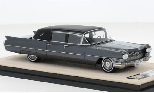 Diecast model cars Cadillac Fleetwood 1/43 Stamp Models formel Limousine Landau Top metallise grey/black 1968 Cadillac Fleetwood 1/43 Stamp Models formel Limousine Landau Top metallise grey/black 1968 diecast model cars