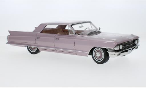 Diecast model cars Cadillac Sedan 1/18 Stamp Models DeVille metallise pink 1962 Cadillac Sedan 1/18 Stamp Models DeVille metallise pink 1962 diecast model cars