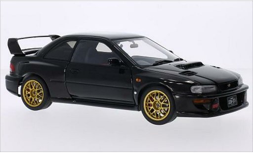 Subaru Impreza 22B 1/18 Autoart black 1998 diecast model cars