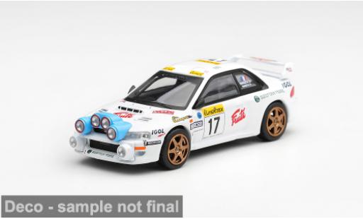 Diecast model cars Subaru Impreza WRC WRC98 Rally Monte Carlo 1999 1/64 Mini GT