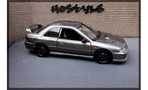 Subaru Impreza Type R 1/18 Autoart gt turbo sti grey carbone diecast model cars