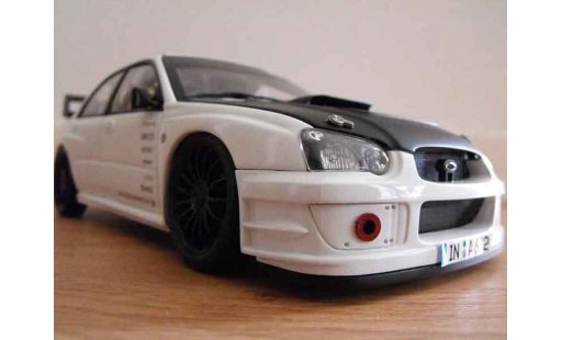 Subaru Impreza WRX 1/18 Autoart 2003 plain body white diecast model cars