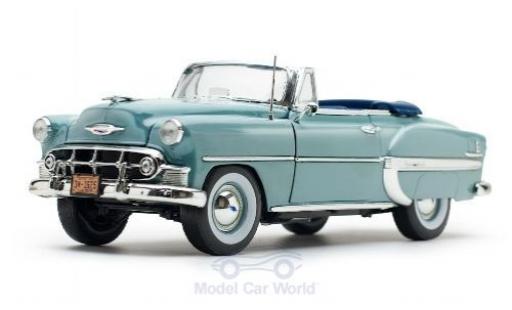 Diecast model cars Chevrolet Bel Air 1/18 Sun Star Convertible blue 1953 Chevrolet Bel Air 1/18 Sun Star Convertible blue 1953 diecast model cars