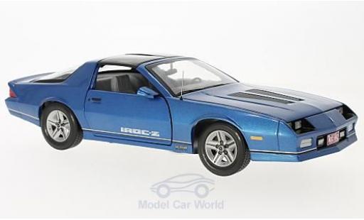 Diecast model cars Chevrolet Camaro 1/18 Sun Star IROC-Z metallic blue 1985 Chevrolet Camaro 1/18 Sun Star IROC-Z metallic blue 1985 diecast model cars