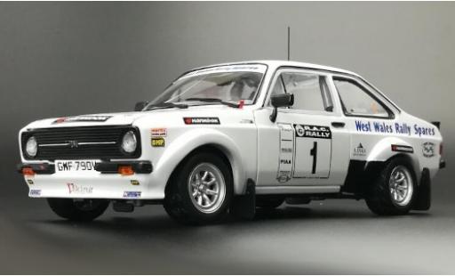 Diecast model cars Ford Escort 1/18 Sun Star MkII RS1800 No.1 Viking Motorsport West Wales Rally Spares RAC Rally 2009 G.Evans/J.Millington Ford Escort 1/18 Sun Star MkII RS1800 No.1 Viking Motorsport West Wales Rally Spares RAC Rally 2009 G.Evans/J.Millington diecast model cars