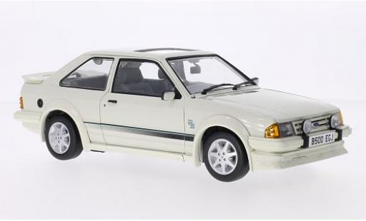 Diecast model cars Ford Escort 1/18 Sun Star MkIII RS Turbo white RHD 1984 Ford Escort 1/18 Sun Star MkIII RS Turbo white RHD 1984 diecast model cars