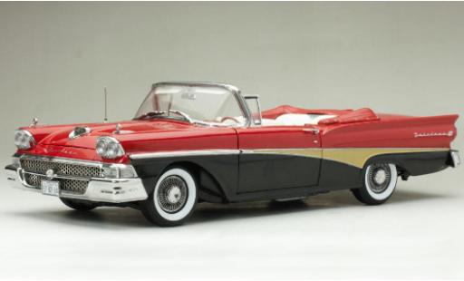 Diecast model cars Ford Fairlane 1/18 Sun Star 500 Convertible red/black 1958 Ford Fairlane 1/18 Sun Star 500 Convertible red/black 1958 diecast model cars