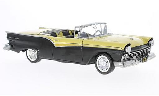 Diecast model cars Ford Fairlane 1/18 Sun Star 500 Skyliner black/yellow 1957 Ford Fairlane 1/18 Sun Star 500 Skyliner black/yellow 1957 diecast model cars