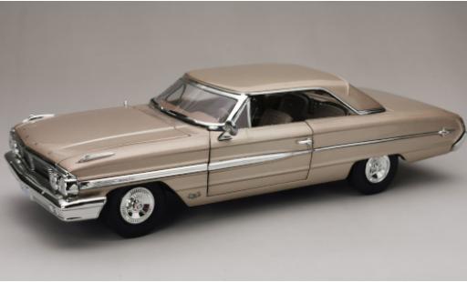 Diecast model cars Ford Galaxy 1/18 Sun Star Galaxie 500 XL Hardtop metallic beige 1964 Ford Galaxy 1/18 Sun Star Galaxie 500 XL Hardtop metallic beige 1964 diecast model cars