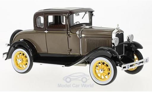 Diecast model cars Ford Model A 1/18 Sun Star Coupe brown 1931 Ford Model A 1/18 Sun Star Coupe brown 1931 diecast model cars