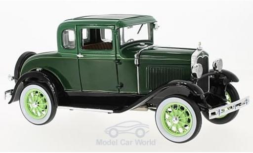 Diecast model cars Ford Model A 1/18 Sun Star Coupe green 1931 Ford Model A 1/18 Sun Star Coupe green 1931 diecast model cars