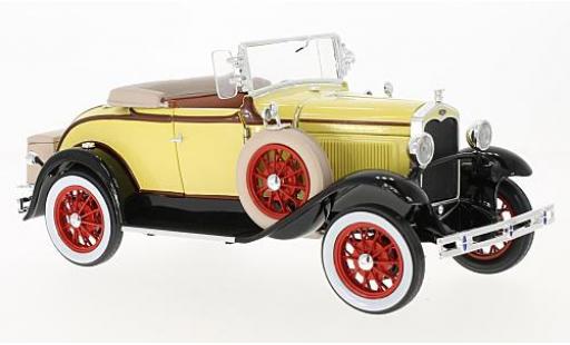 Diecast model cars Ford Model A 1/18 Sun Star Roadster yellow/black 1931 Ford Model A 1/18 Sun Star Roadster yellow/black 1931 diecast model cars