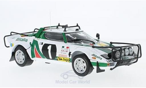 Diecast model cars Lancia Stratos Rallye 1/18 Sun Star HF Rally No.1 Alitalia Rallye WM Safari Rallye 1976 B.Waldegard/H.Thorszelius Lancia Stratos Rallye 1/18 Sun Star HF Rally No.1 Alitalia Rallye WM Safari Rallye 1976 B.Waldegard/H.Thorszelius diecast model cars