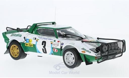 Diecast model cars Lancia Stratos 1/18 Sun Star HF Rally No.3 Rallye WM Safari Rallye 1975 S.Munari/L.Drews Lancia Stratos 1/18 Sun Star HF Rally No.3 Rallye WM Safari Rallye 1975 S.Munari/L.Drews diecast model cars
