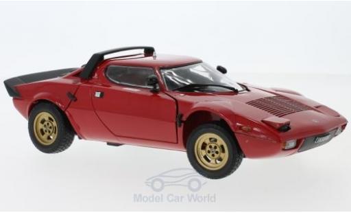 Diecast model cars Lancia Stratos 1/18 Sun Star Stradale red 1975 ohne Vitrine Lancia Stratos 1/18 Sun Star Stradale red 1975 ohne Vitrine diecast model cars