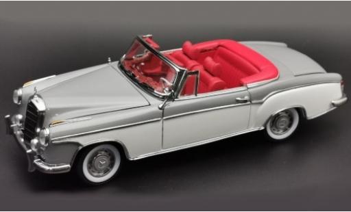 Diecast model cars Mercedes 220 1/18 Sun Star SE Cabriolet (W180 II) grey/white 1958 Verdeck geöffnet Mercedes 220 1/18 Sun Star SE Cabriolet (W180 II) grey/white 1958 Verdeck geöffnet diecast model cars