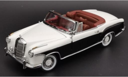 Diecast model cars Mercedes 220 1/18 Sun Star SE Cabriolet (W180 II) white/black 1958 Verdeck geöffnet Mercedes 220 1/18 Sun Star SE Cabriolet (W180 II) white/black 1958 Verdeck geöffnet diecast model cars