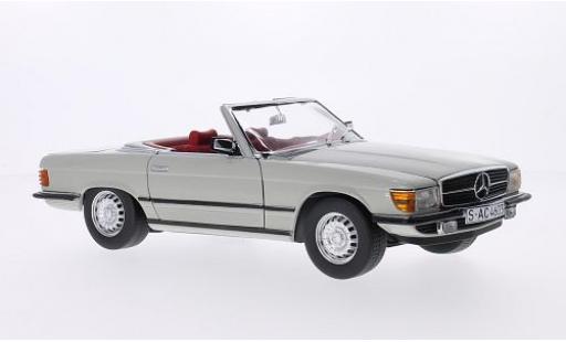 Mercedes 350 1/18 Sun Star SL (R107) grey 1977 Verdeck ouvert diecast model cars
