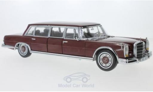 Diecast model cars Mercedes 600 1/18 Sun Star Pullman red 1966 Mercedes 600 1/18 Sun Star Pullman red 1966 diecast model cars