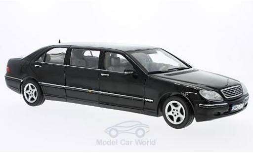 Diecast model cars Mercedes Classe S 1/18 Sun Star Pullman black 2000 Mercedes Classe S 1/18 Sun Star Pullman black 2000 diecast model cars