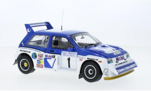 MG Metro 1/18 Sun Star 6R4 No.1 Rallye Manx 1986 1:18 diecast model cars