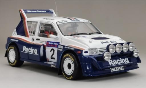 Diecast model cars MG Metro 1/18 Sun Star 6R4 RHD No.2 Rothmans Racing British Midland Ulster Rallye 1986 J.McRae/I.Grindrod MG Metro 1/18 Sun Star 6R4 RHD No.2 Rothmans Racing British Midland Ulster Rallye 1986 J.McRae/I.Grindrod diecast model cars