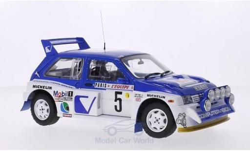 Diecast model cars MG Metro 1/18 Sun Star 6R4 RHD No.5 Computervision Rallye Monte-Carlo 1986 inklusive Abdeckung für Zusatzscheinwerfer T.Pond/R.Arthur MG Metro 1/18 Sun Star 6R4 RHD No.5 Computervision Rallye Monte-Carlo 1986 inklusive Abdeckung für Zusatzscheinwerfer T.Pond/R.Arthur diecast model cars